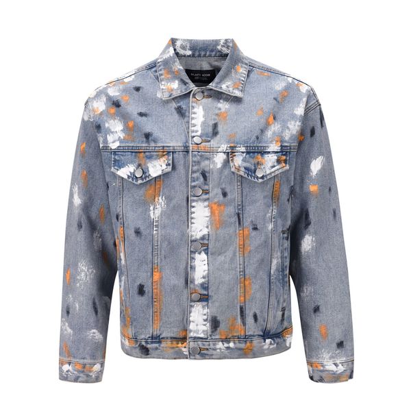 high street personality spot splash paint graffiti denim kanye casual loose jacket men's fashion, Black;brown
high street personality spot splash paint graffiti denim kanye casual loose jacket men's fashion, Black;brown
