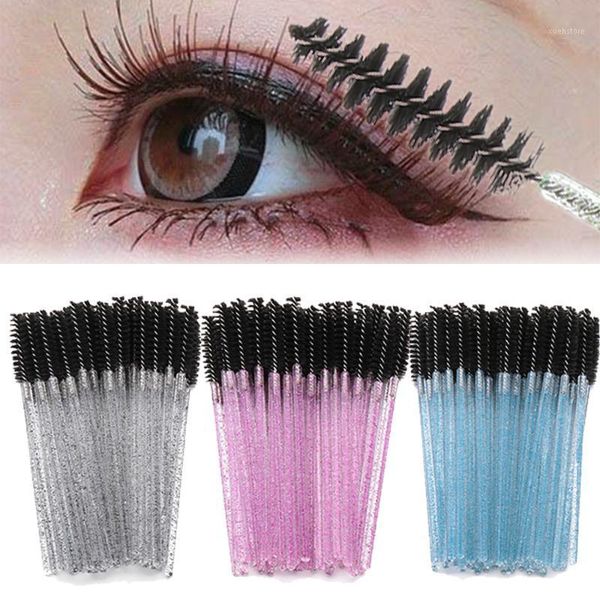 50pcs/lot disposable colorful handle beauty mascara wands applicator lash nylon makeup brushes eyelash extension tool1
50pcs/lot disposable colorful handle beauty mascara wands applicator lash nylon makeup brushes eyelash extension tool1