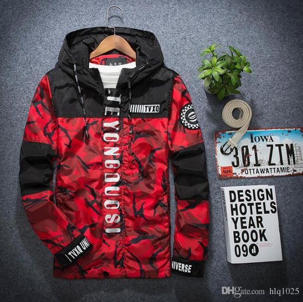 men's jackets spring autumn fashion hiphop hooded patchwork windbreaker thin coat for men xgl1, Black;brown
men's jackets spring autumn fashion hiphop hooded patchwork windbreaker thin coat for men xgl1, Black;brown