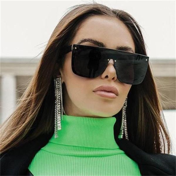 sunglasses 2021 black square women designer flat colorful gradient sun glasses men driving big frame eyewear, White;black
sunglasses 2021 black square women designer flat colorful gradient sun glasses men driving big frame eyewear, White;black