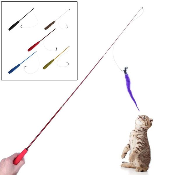 cat toys 2021 toy plush stick stretch kitten pet dog teaser fun play wand interactive wire
cat toys 2021 toy plush stick stretch kitten pet dog teaser fun play wand interactive wire