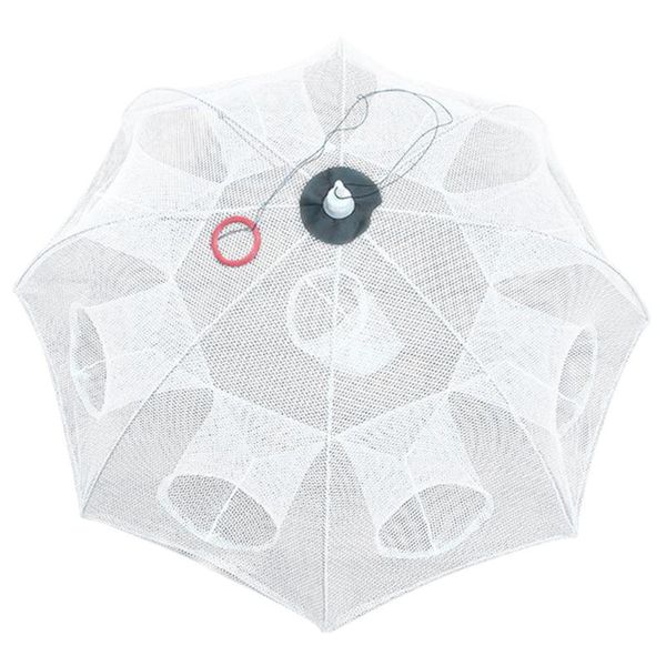 frederick strengthened 6/8 holes automatic fishing net cage foldable fish crab shrimp trap folding network tackle tools accessories
frederick strengthened 6/8 holes automatic fishing net cage foldable fish crab shrimp trap folding network tackle tools accessories