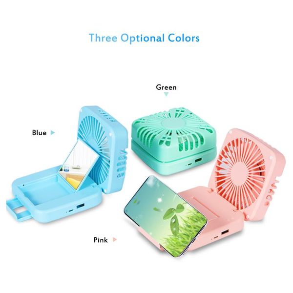electric hair brushes portable mini fan with makeup mirror phone stand handheld usb rechargeable desk outdoor for office home travel
electric hair brushes portable mini fan with makeup mirror phone stand handheld usb rechargeable desk outdoor for office home travel