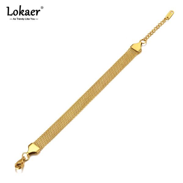 link, chain lokaer neo-gothic style titanium stainless steel choker bracelets for women girls original design hand net bracelet b21057, Black
link, chain lokaer neo-gothic style titanium stainless steel choker bracelets for women girls original design hand net bracelet b21057, Black