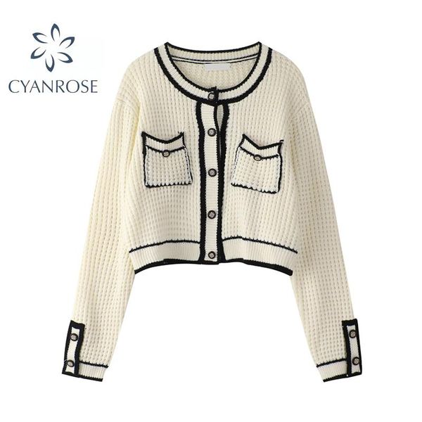 women's knits & tees 2021 autumn cardigan knitted korean fashion wool sweater for women winter long sleeve o-neck casual knitwear coats, White
women's knits & tees 2021 autumn cardigan knitted korean fashion wool sweater for women winter long sleeve o-neck casual knitwear coats, White
