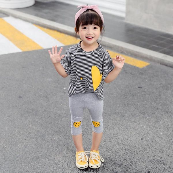 girls' 1 summer clothes 0 2 little 4-year-old baby short sleeve 3 sets clothing, White
girls' 1 summer clothes 0 2 little 4-year-old baby short sleeve 3 sets clothing, White