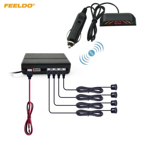 car rear view cameras& parking sensors feeldo 1set auto 4-sensor wireless sensor reversing backup radar with led dispaly monitor kit
car rear view cameras& parking sensors feeldo 1set auto 4-sensor wireless sensor reversing backup radar with led dispaly monitor kit