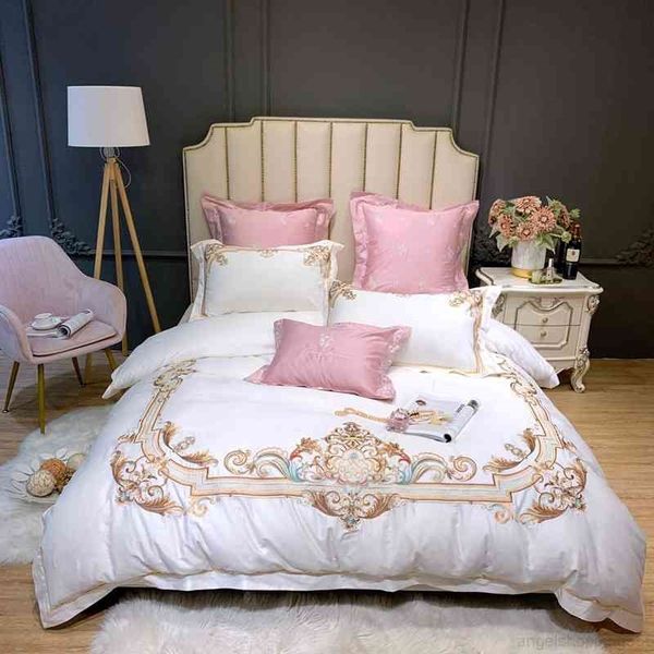 luxury chic embroidery premium egyptian cotton bedding set 4/7pcs duvet cover bed sheet pillowcases king
luxury chic embroidery premium egyptian cotton bedding set 4/7pcs duvet cover bed sheet pillowcases king