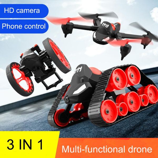 tank bounce car wifi fpv diy 3 in 1 headless deformation aerial rc drone 2mp camera jumping amphibious toys gift drones
tank bounce car wifi fpv diy 3 in 1 headless deformation aerial rc drone 2mp camera jumping amphibious toys gift drones