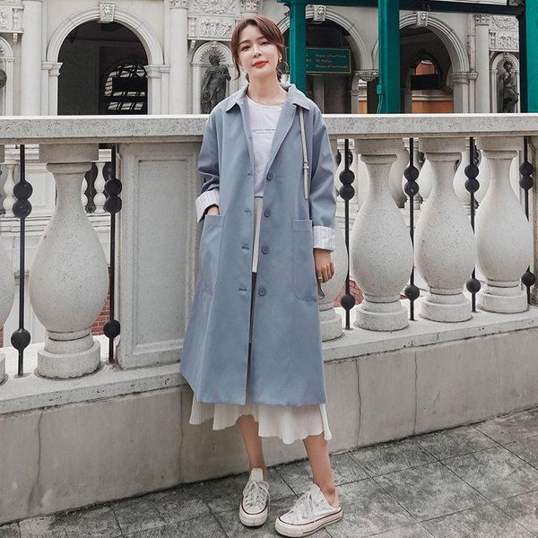 women's trench coats net red windbreaker mid-length 2021 spring and autumn korean style loose over-the-knee coat female student drape c, Tan;black
women's trench coats net red windbreaker mid-length 2021 spring and autumn korean style loose over-the-knee coat female student drape c, Tan;black