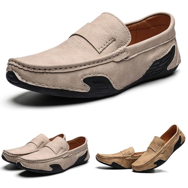 men loafers leather breathable mens casual shoes men driving oxfords shoe flats moccasins shoes, Black
men loafers leather breathable mens casual shoes men driving oxfords shoe flats moccasins shoes, Black