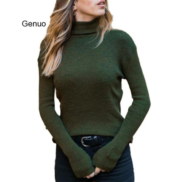 winter womens sweater turtleneck solid color women high collar long sleeve knitted for clothing women's sweaters, White;black
winter womens sweater turtleneck solid color women high collar long sleeve knitted for clothing women's sweaters, White;black