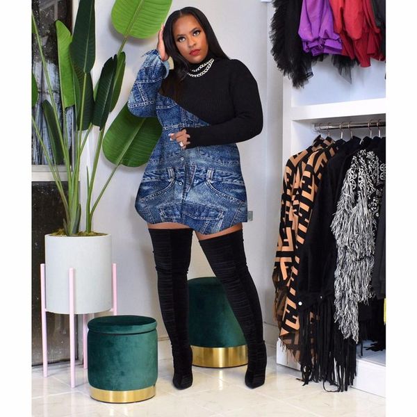 casual dresses tnnaoff patchwork print dress for women fall winter clothing zip long sleeve turtleneck trendy lounge wear loose, Black;gray
casual dresses tnnaoff patchwork print dress for women fall winter clothing zip long sleeve turtleneck trendy lounge wear loose, Black;gray