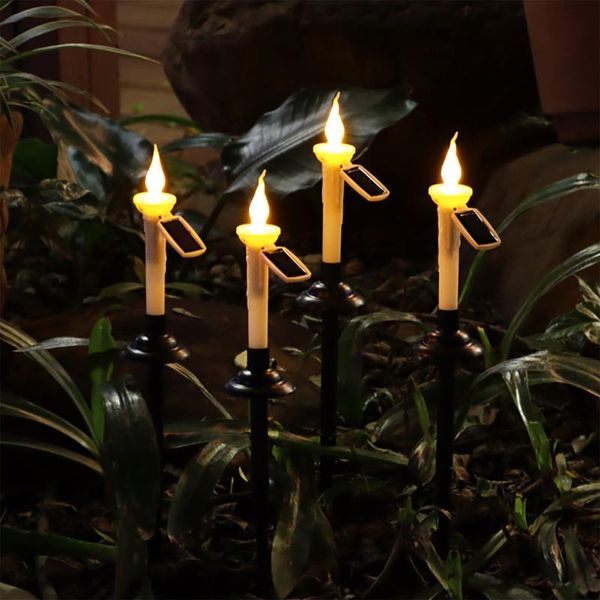 lawn lamps 4pcs solar light set outdoor waterproof led stake decoration candle night lamp for garden yard
lawn lamps 4pcs solar light set outdoor waterproof led stake decoration candle night lamp for garden yard