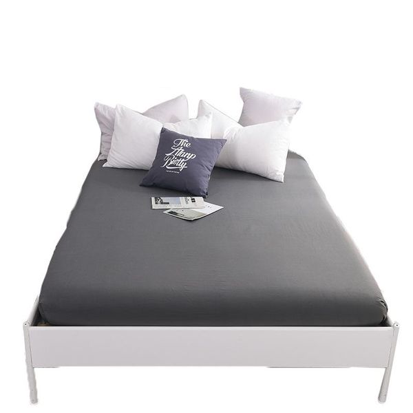 sheets & sets simple style solid color one-piece fitted sheet, home high elastic rubber band edging bed sheet
sheets & sets simple style solid color one-piece fitted sheet, home high elastic rubber band edging bed sheet
