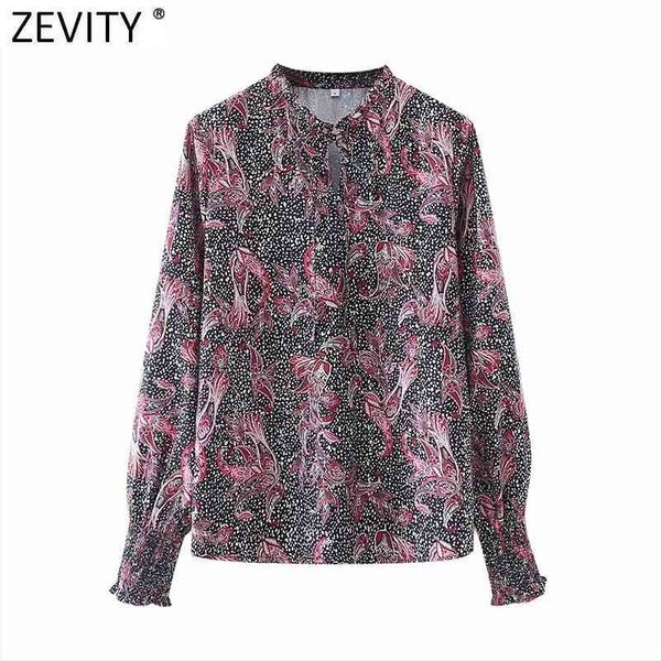 zevity women vintage totem flower print dots casual smock blouse office ladies long sleeve chic shirts femininas ls7559 210419, White
zevity women vintage totem flower print dots casual smock blouse office ladies long sleeve chic shirts femininas ls7559 210419, White
