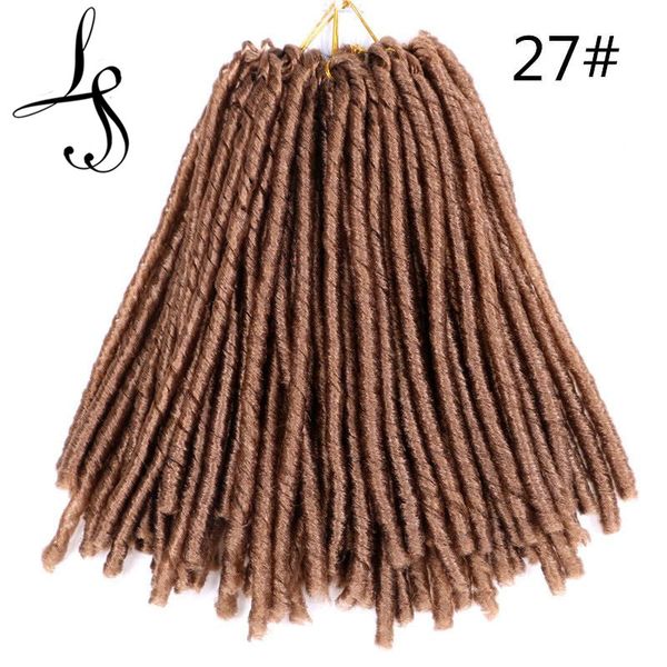 shanghair 14inch dreadlocks hair extensions soft faux locs crochet synthetic braiding hair extensions 70g/pc afro hair styles black
shanghair 14inch dreadlocks hair extensions soft faux locs crochet synthetic braiding hair extensions 70g/pc afro hair styles black