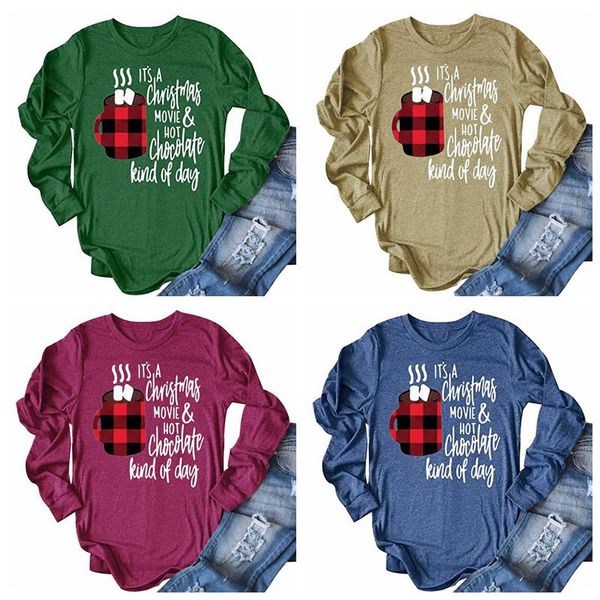 buffalo plaid hoodies christmas letter printed t-shirt xmas round neck long sleeve casual blouse costume shirt streetwear cgy93, Black
buffalo plaid hoodies christmas letter printed t-shirt xmas round neck long sleeve casual blouse costume shirt streetwear cgy93, Black