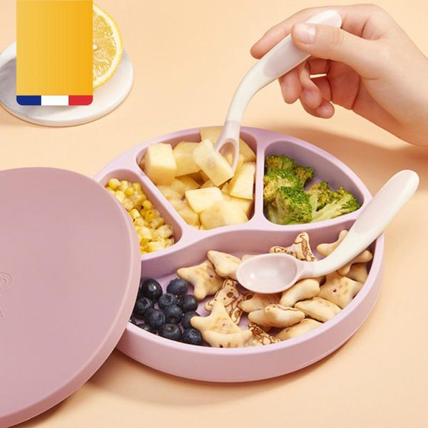 storage bottles & jars 1set baby silicone suction cup dinner plate supplement bowl with lid infant small partitions anti-drop tableware
storage bottles & jars 1set baby silicone suction cup dinner plate supplement bowl with lid infant small partitions anti-drop tableware