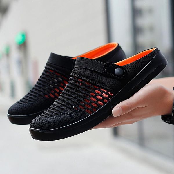 summer women men sandals mesh breathable padded beach flip flops shoes solid flat bath slippers lighted casual, Black
summer women men sandals mesh breathable padded beach flip flops shoes solid flat bath slippers lighted casual, Black