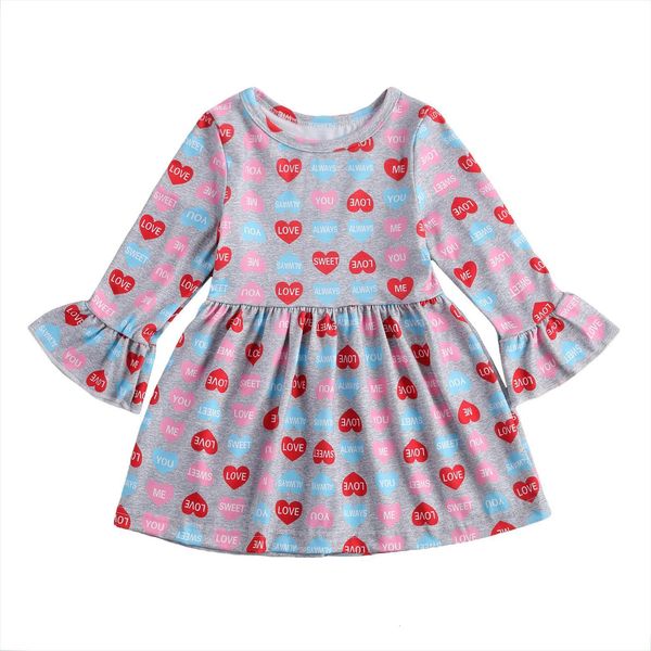 infant baby girl valentine day dress with long flared sleeves love letter hearts print princess dancing party clothing, Red;yellow
infant baby girl valentine day dress with long flared sleeves love letter hearts print princess dancing party clothing, Red;yellow
