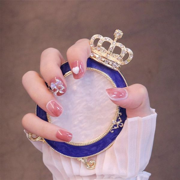 false nails 24pcs press on pink heart shape wear short paragraph fashion manicure patch save time wearable nail tn, Red;gold
false nails 24pcs press on pink heart shape wear short paragraph fashion manicure patch save time wearable nail tn, Red;gold