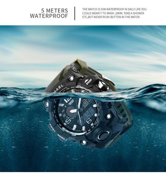 wristwatches mens multi-function waterproof digital sports watch male smart mechanical men automatic relógio masculino, Slivery;brown
wristwatches mens multi-function waterproof digital sports watch male smart mechanical men automatic relógio masculino, Slivery;brown