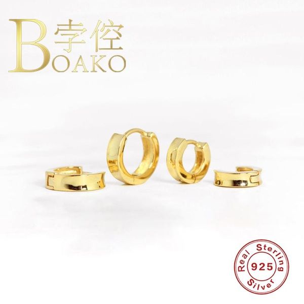 hoop & huggie boako 925 sterling silver earrings for women gold earring piercing round earings luxury fine jewelry pendients aretes gift, Golden;silver
hoop & huggie boako 925 sterling silver earrings for women gold earring piercing round earings luxury fine jewelry pendients aretes gift, Golden;silver