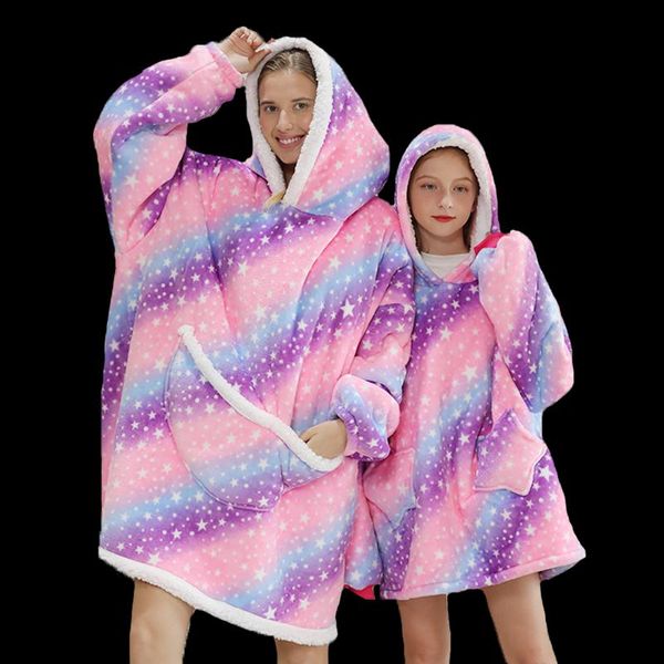 women's hoodies & sweatshirts cartoon oversized hoodie women sweatshirt printed wearable blanket fleece warm kids sleepwear hoody, Black
women's hoodies & sweatshirts cartoon oversized hoodie women sweatshirt printed wearable blanket fleece warm kids sleepwear hoody, Black