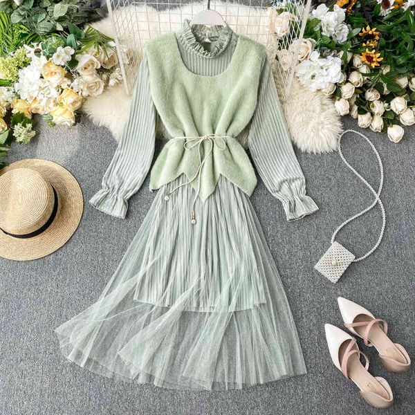 two piece dress women autumn winter fashion retro two-piece sets velvet vest + stand neck long sleeve high-waisted q012 xxg3, White
two piece dress women autumn winter fashion retro two-piece sets velvet vest + stand neck long sleeve high-waisted q012 xxg3, White