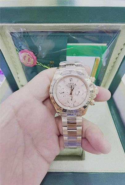with original box watch 40mm 116503 116509 116523 sapphire 18k rose gold no chronograph mechanical automatic mens watches, Slivery;brown
with original box watch 40mm 116503 116509 116523 sapphire 18k rose gold no chronograph mechanical automatic mens watches, Slivery;brown