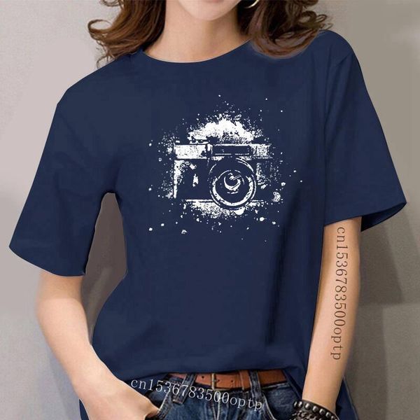 women's t-shirt pographer camera pography retro journalist tee, White
women's t-shirt pographer camera pography retro journalist tee, White