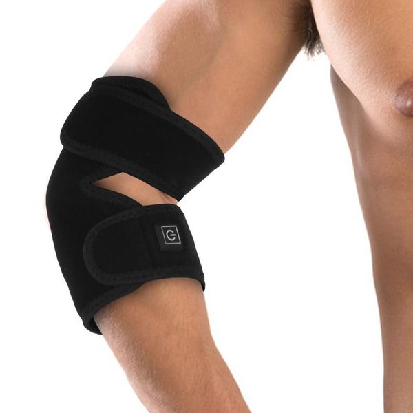 elbow heat brace support wrap with 3 level temperature setting portable heating belt therapy for arthritis relief & knee pads, Black;gray
elbow heat brace support wrap with 3 level temperature setting portable heating belt therapy for arthritis relief & knee pads, Black;gray