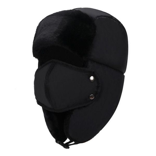 outdoor hats winter thermal trapper hat warm faux fur oudoor men women ear flap cap trooper ski, Black;white
outdoor hats winter thermal trapper hat warm faux fur oudoor men women ear flap cap trooper ski, Black;white