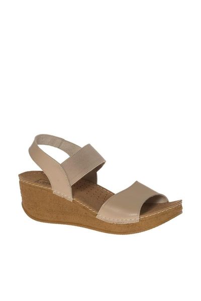 deichmann beige sandals for women, Black