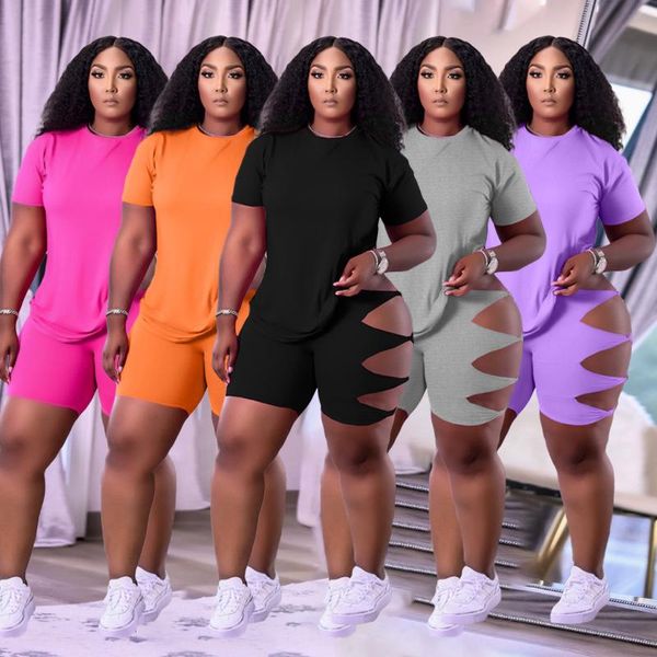 women's tracksuits 2021women two piece set t shirts and twist hollow out shorts sets summer casual joggers tracksuit outfit for woman c, Gray
women's tracksuits 2021women two piece set t shirts and twist hollow out shorts sets summer casual joggers tracksuit outfit for woman c, Gray