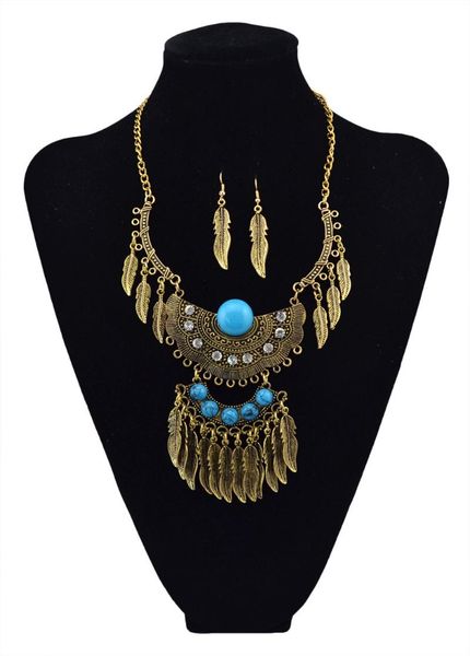 earrings & necklace womens vintage style plated carving flower crystal beads leaf tassel pendant jewelry set, Silver
earrings & necklace womens vintage style plated carving flower crystal beads leaf tassel pendant jewelry set, Silver