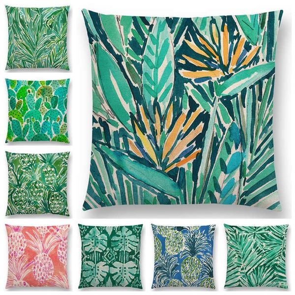 est watercolor tropical jungle greenery leaf cactus pineapple cushion cover 25 design available pillowcase cushion/decorative pillow
est watercolor tropical jungle greenery leaf cactus pineapple cushion cover 25 design available pillowcase cushion/decorative pillow