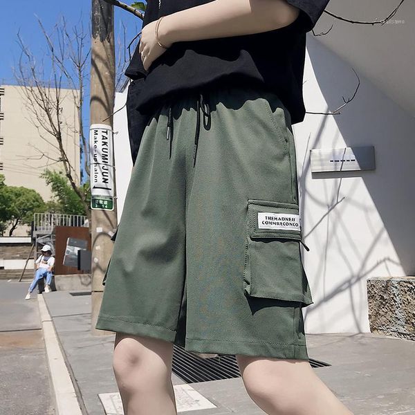 sale solid casual women's knee length shorts high elastic waist pockets summer chic s-xxl ladies bottom, White;black
sale solid casual women's knee length shorts high elastic waist pockets summer chic s-xxl ladies bottom, White;black