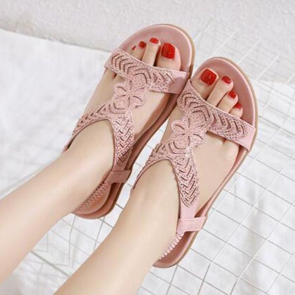 fashion summer women beach shoes bohemian diamond flats open toe sandals women's ladies sandalia feminina, Black
fashion summer women beach shoes bohemian diamond flats open toe sandals women's ladies sandalia feminina, Black