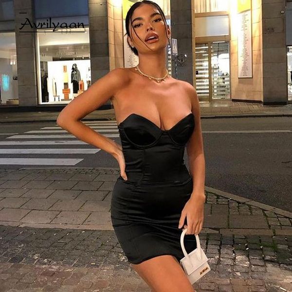 2021avrilyaan 2021 strapless backless dress for women mini night club party dresses vestidos elegant bodycon summer dress, Black;gray
2021avrilyaan 2021 strapless backless dress for women mini night club party dresses vestidos elegant bodycon summer dress, Black;gray