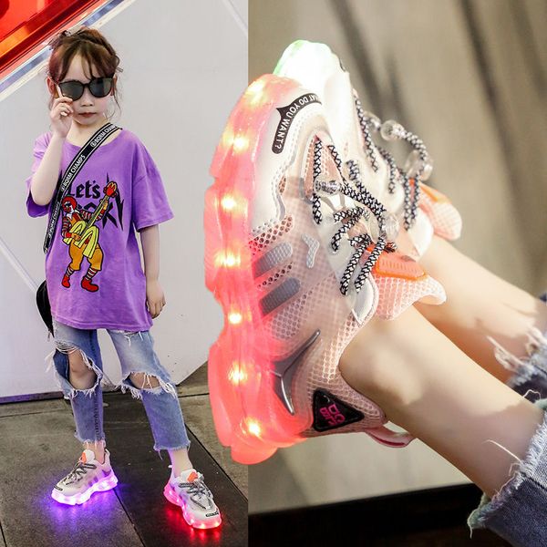 summer led luminous children shoes breathable boys luminous colorful luminous shoes girls flash sports mesh kids shoes cs110, Black
summer led luminous children shoes breathable boys luminous colorful luminous shoes girls flash sports mesh kids shoes cs110, Black