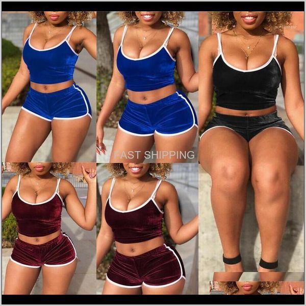 two piece dress apparel womens summer sleepwear plain bodycon crop shorts lady night 2 pcs female beach wear drop delivery eskmn, White
two piece dress apparel womens summer sleepwear plain bodycon crop shorts lady night 2 pcs female beach wear drop delivery eskmn, White