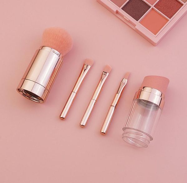 makeup brushes 5 in 1 mini multifunctional travel portable eyebrow brush lip puff blush eye shadow face beauty tool
makeup brushes 5 in 1 mini multifunctional travel portable eyebrow brush lip puff blush eye shadow face beauty tool