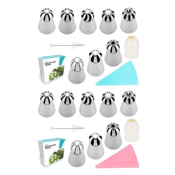 baking & pastry tools 11pcs/set russian nozzles stainless steel icing piping tips cream cake bag cupcake decorating
baking & pastry tools 11pcs/set russian nozzles stainless steel icing piping tips cream cake bag cupcake decorating