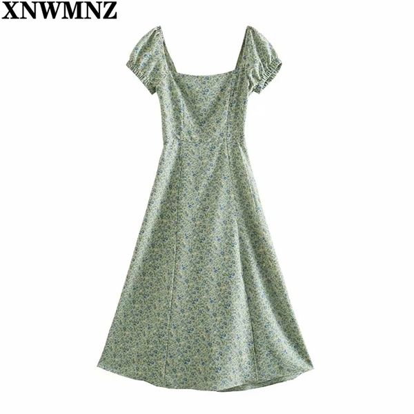 green floral split long dress women high waist slim frech style square collar dresses holiday summer women's dress 210520, Black;gray
green floral split long dress women high waist slim frech style square collar dresses holiday summer women's dress 210520, Black;gray