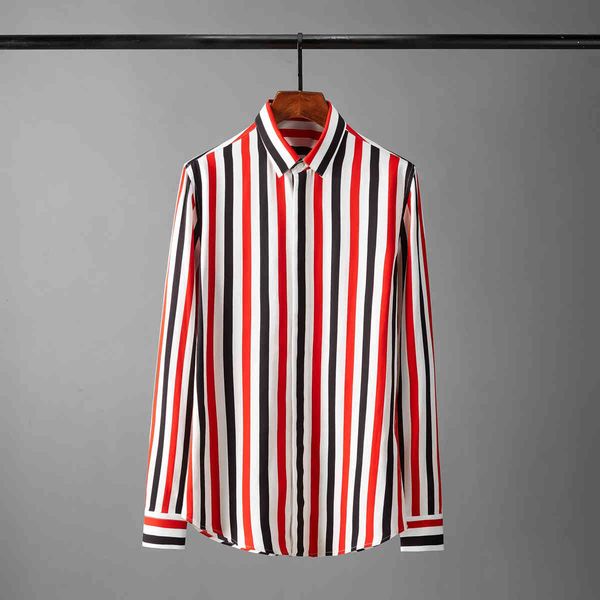 tee polo shirt shirt shirt tencel long sleeve casual mens luxury cotton vertical stripe party male shirts, White;black
tee polo shirt shirt shirt tencel long sleeve casual mens luxury cotton vertical stripe party male shirts, White;black