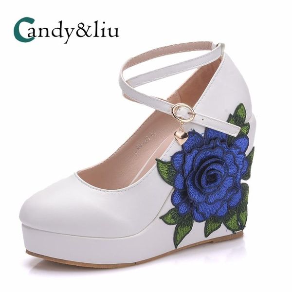 white wedge heel women pumps pointed toe super high heels with platform and ankle strap for party banquet evening dress shoes, Black
white wedge heel women pumps pointed toe super high heels with platform and ankle strap for party banquet evening dress shoes, Black