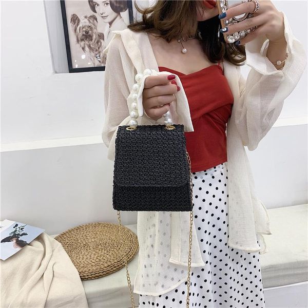 summer straw woven pearl girl's small bag trend one shoulder messenger fashion texture handbag crossbody bags totes
summer straw woven pearl girl's small bag trend one shoulder messenger fashion texture handbag crossbody bags totes