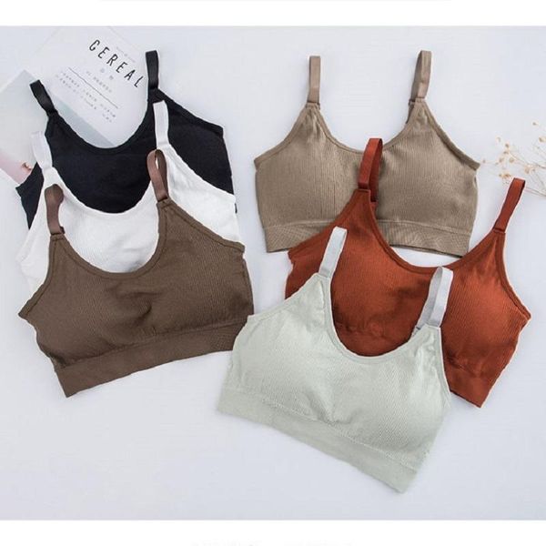 gym clothing sports bra soft bodice vest sling thread wrapped chest without steel ring pad adjustable shoulder strap underwear women to, White;black
gym clothing sports bra soft bodice vest sling thread wrapped chest without steel ring pad adjustable shoulder strap underwear women to, White;black